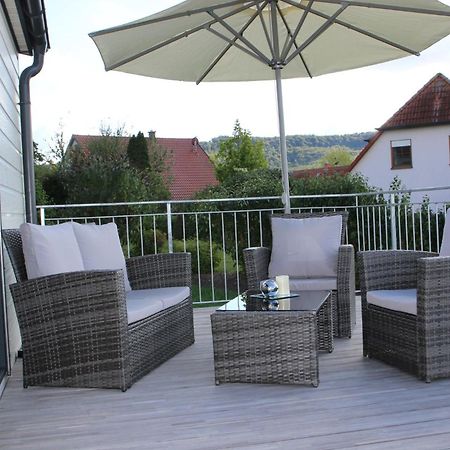 Ferienwohnung Mobilheim am Geisberg Wiesenbronn Exterior foto