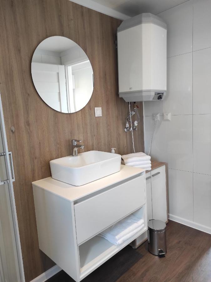 Ferienwohnung Mobilheim am Geisberg Wiesenbronn Exterior foto