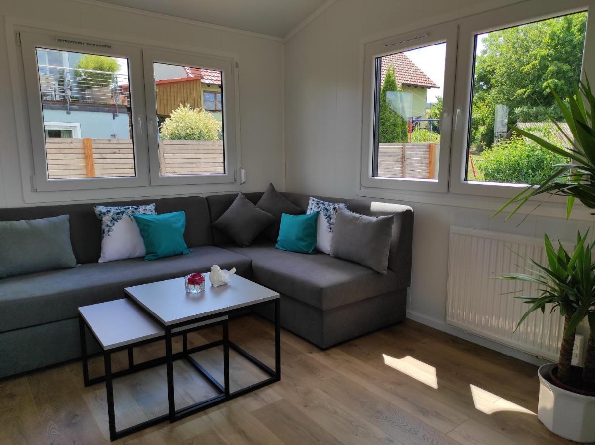 Ferienwohnung Mobilheim am Geisberg Wiesenbronn Exterior foto